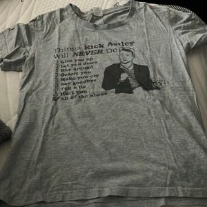 Rick Astley tee